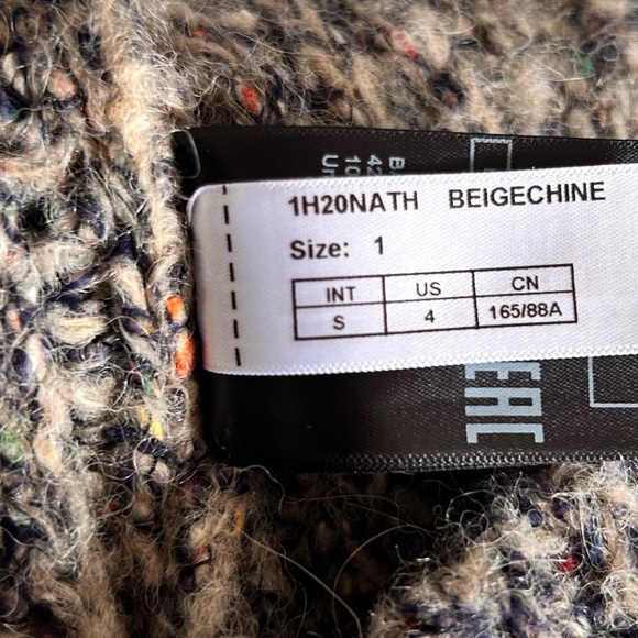 ba&sh Nathan Turtleneck Sweater | Multicolor | Size Small | US 4 - Picture 16 of 16